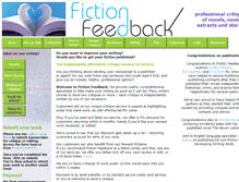 Tablet Screenshot of fictionfeedback.co.uk